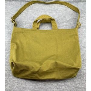 BAGGU DUCK HORIZONTAL BAY SNAP CLOSURE SPANISH OLIVE BAG